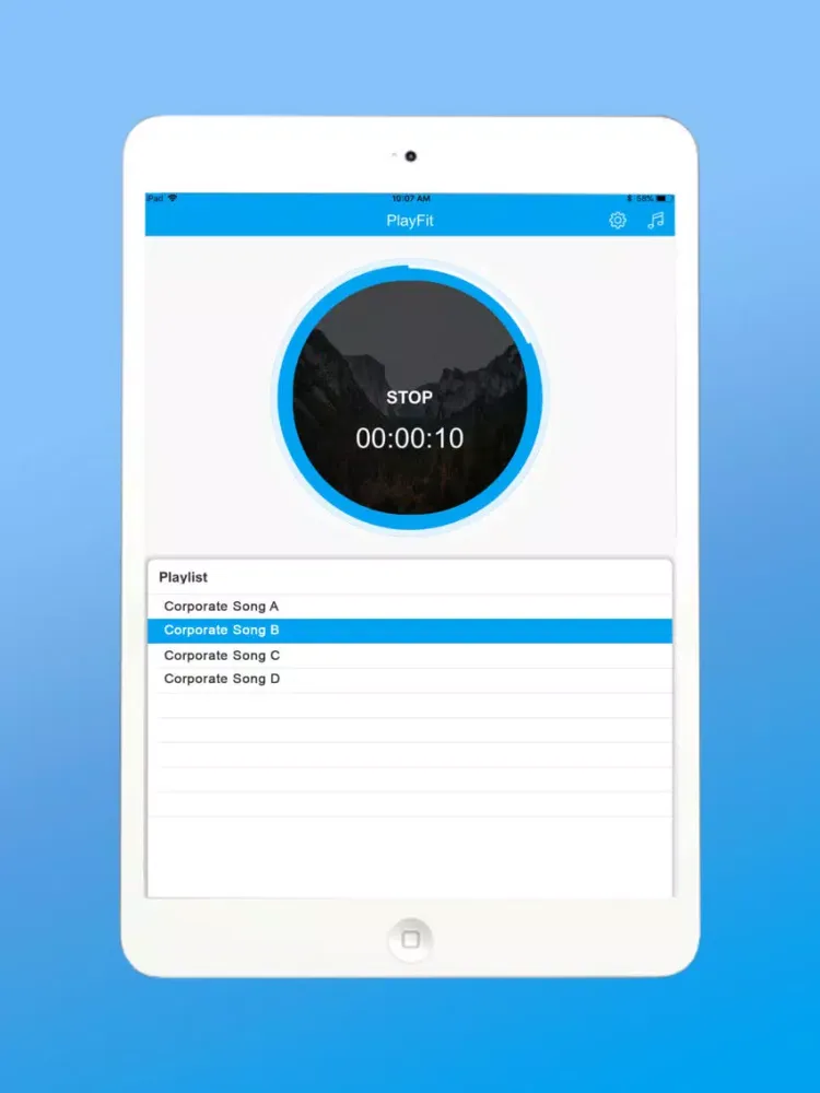 Capturas de pantalla de PlayFit iPad 
