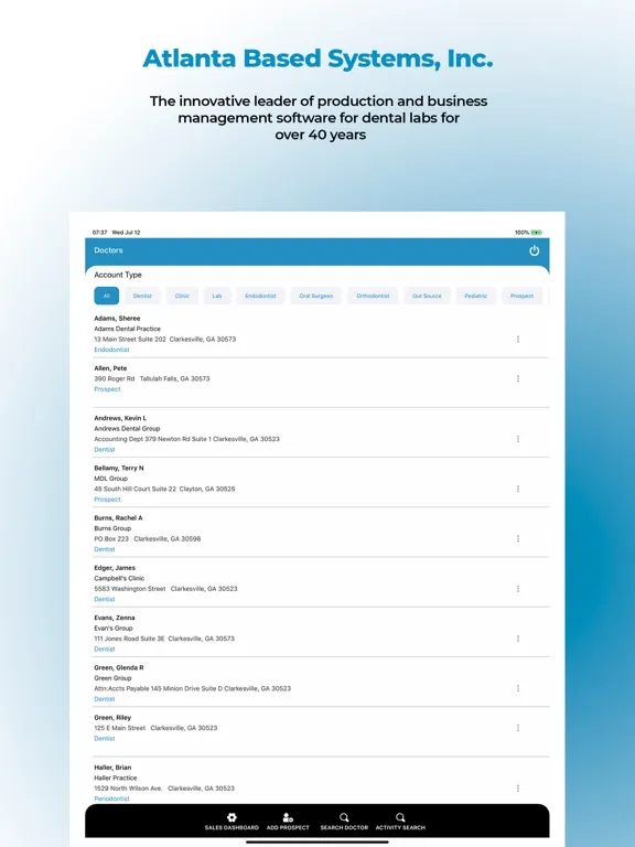 Capturas de pantalla de EvoSales 14.0 iPad 