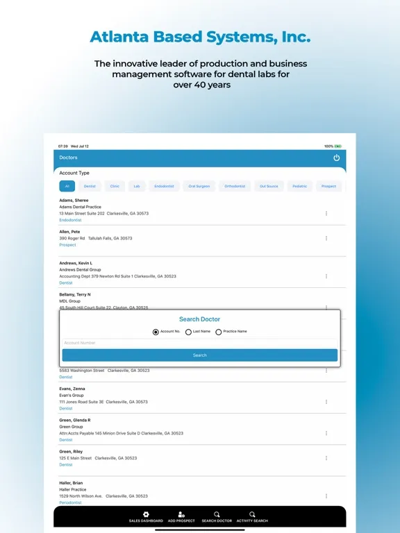 Capturas de pantalla de EvoSales 14.0 iPad 