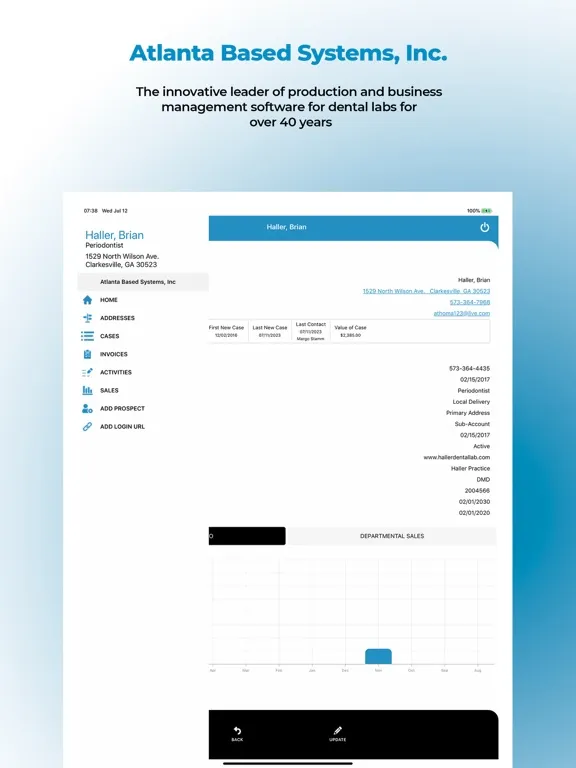 Capturas de pantalla de EvoSales 14.0 iPad 