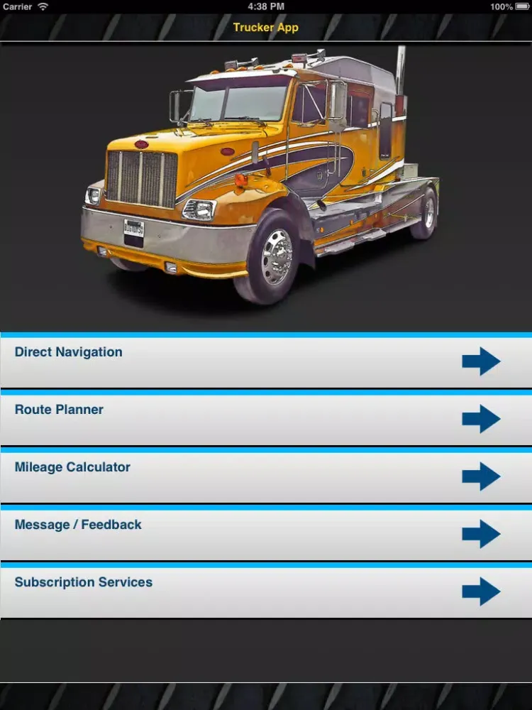 Trucker App & GPS for Truckers iPad 应用截图