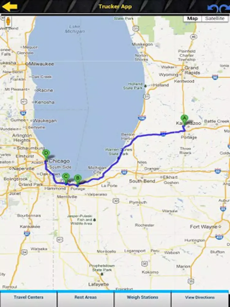 Trucker App & GPS for Truckers iPad 应用截图