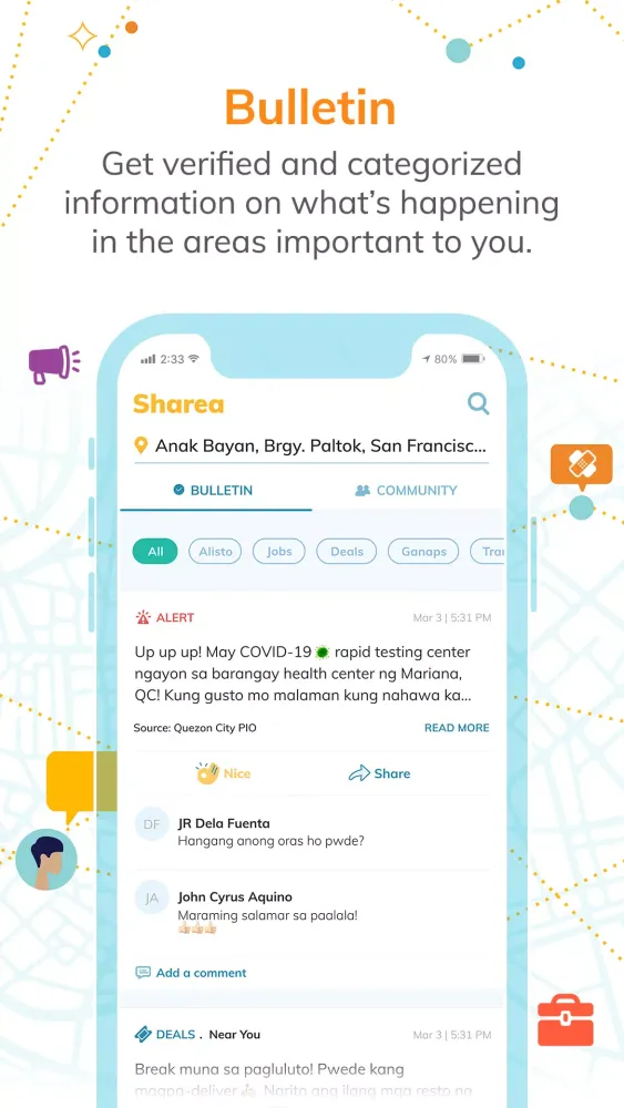 Sharea Screenshots
