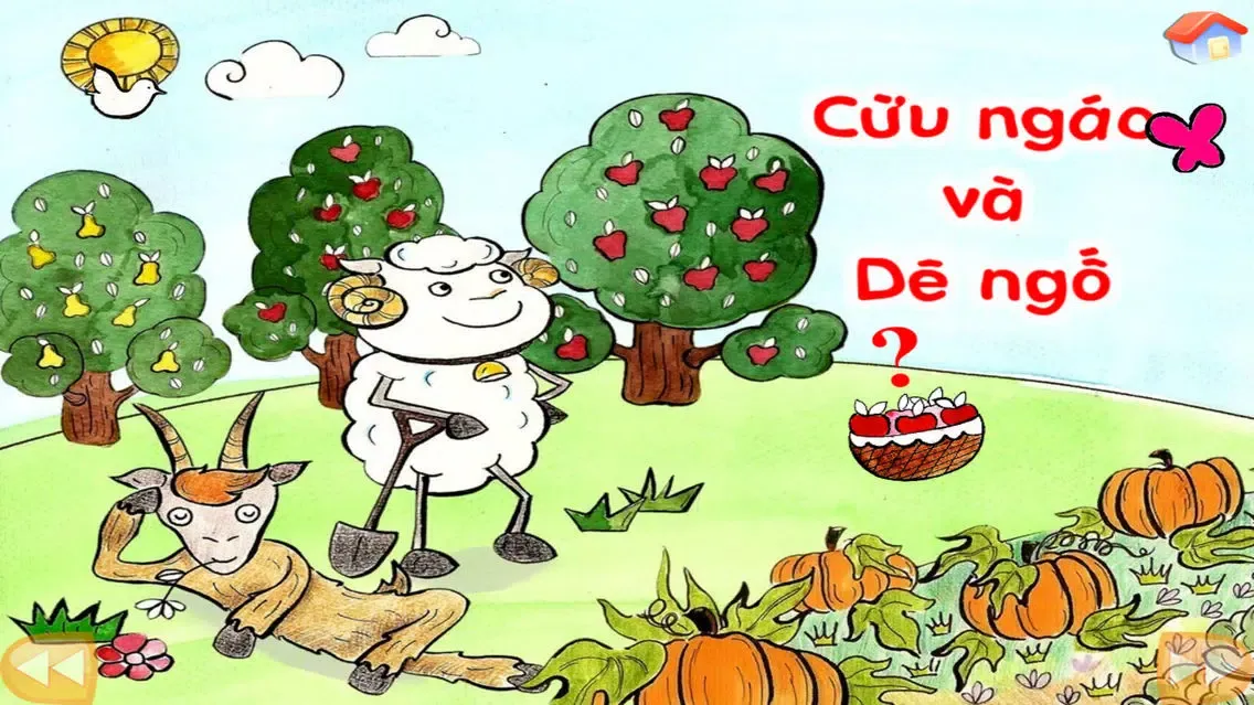 Zrzuty ekranu Cừu ngáo và Dê ngố