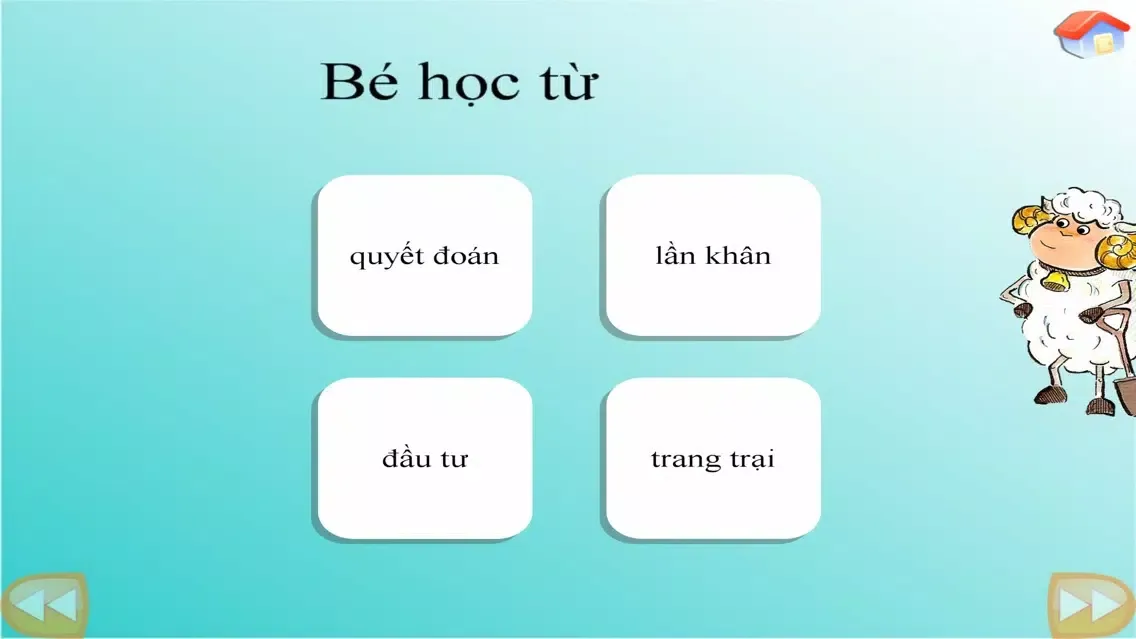 Zrzuty ekranu Cừu ngáo và Dê ngố