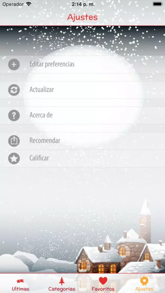 Captures d'écran de SMS Navidad 2019