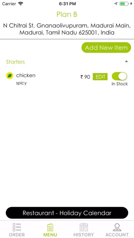 Captures d'écran de FoodStar Partner