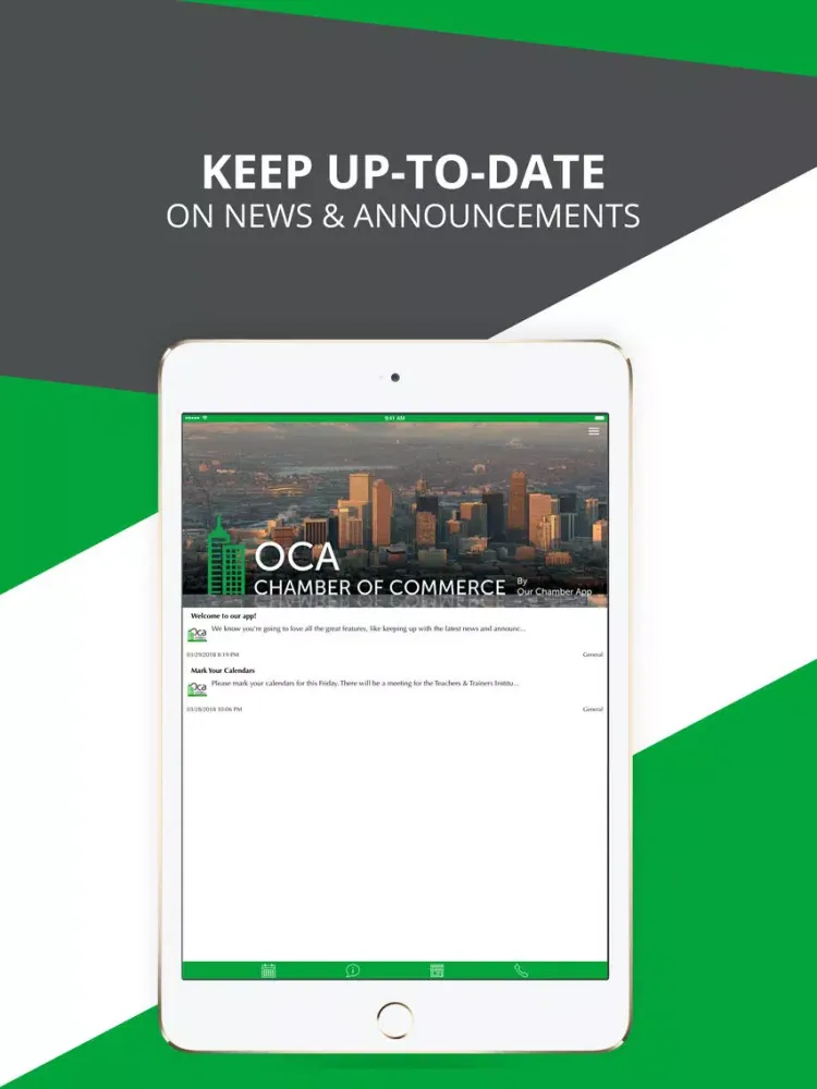 Chamber of Commerce - OCA iPad 应用截图