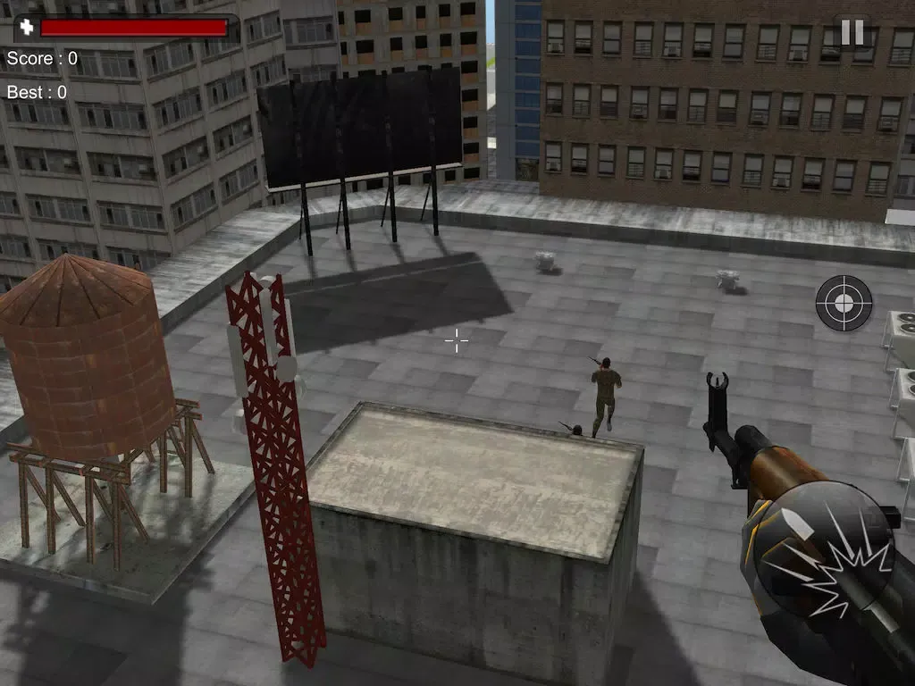 Final City War Free - 3D Heli Attack iPad  Screenshots