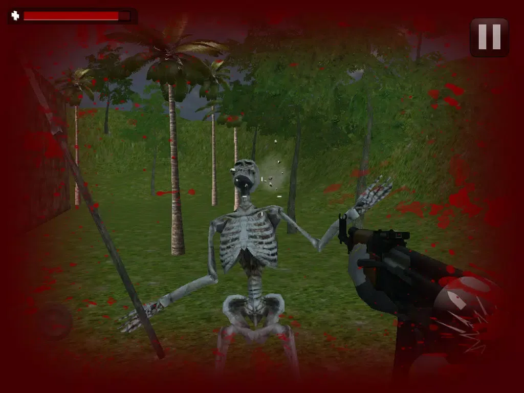 Tangkapan layar Temple of the Dead Free - 3D FPS Game iPad 