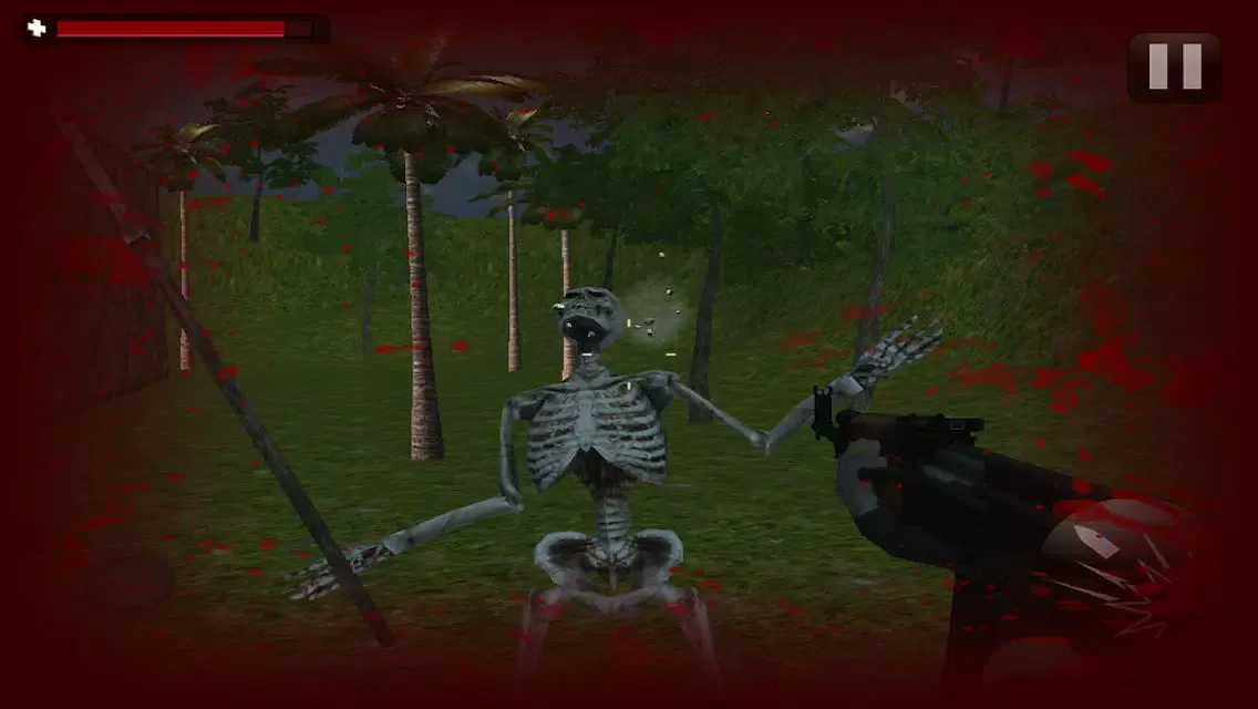 Tangkapan layar Temple of the Dead Free - 3D FPS Game