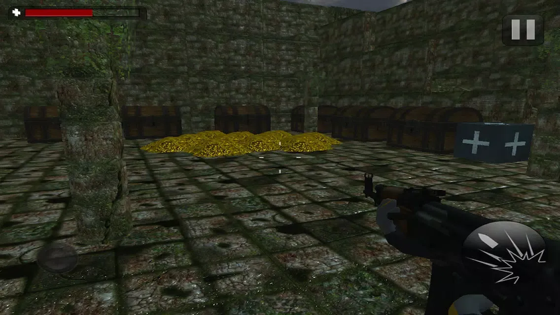 Tangkapan layar Temple of the Dead Free - 3D FPS Game