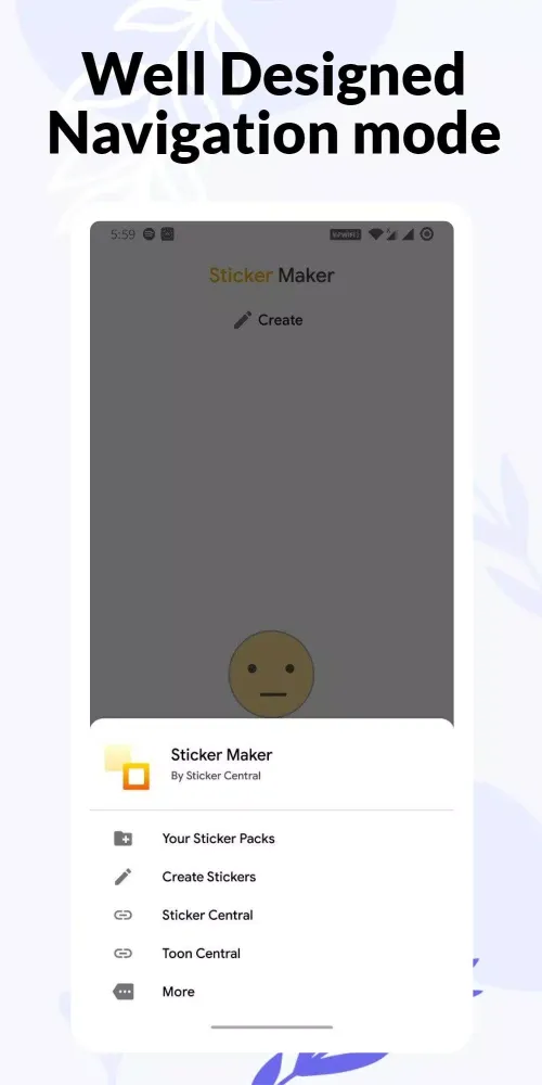 Captures d'écran de WASticker Maker