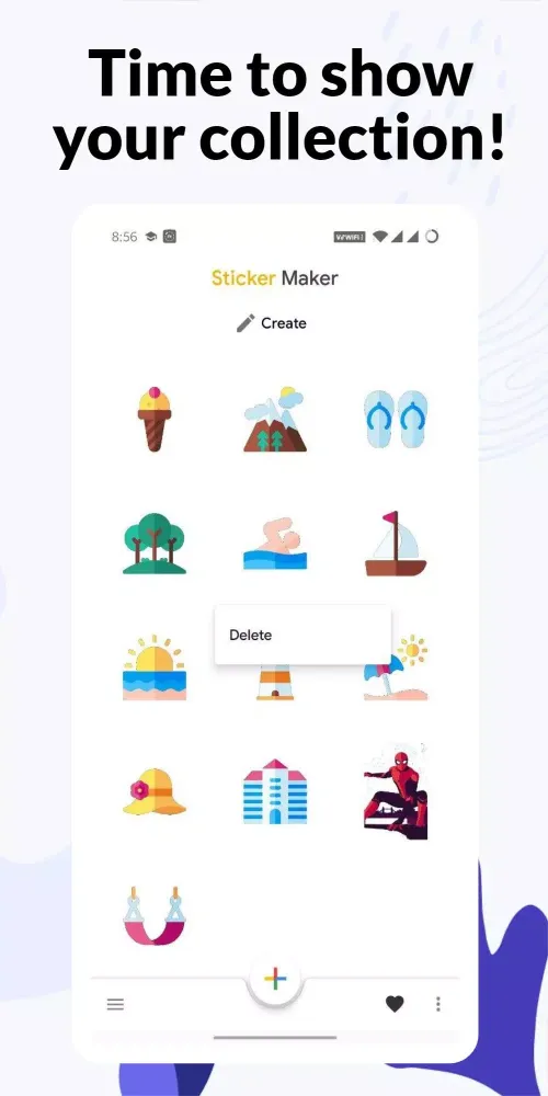 Captures d'écran de WASticker Maker