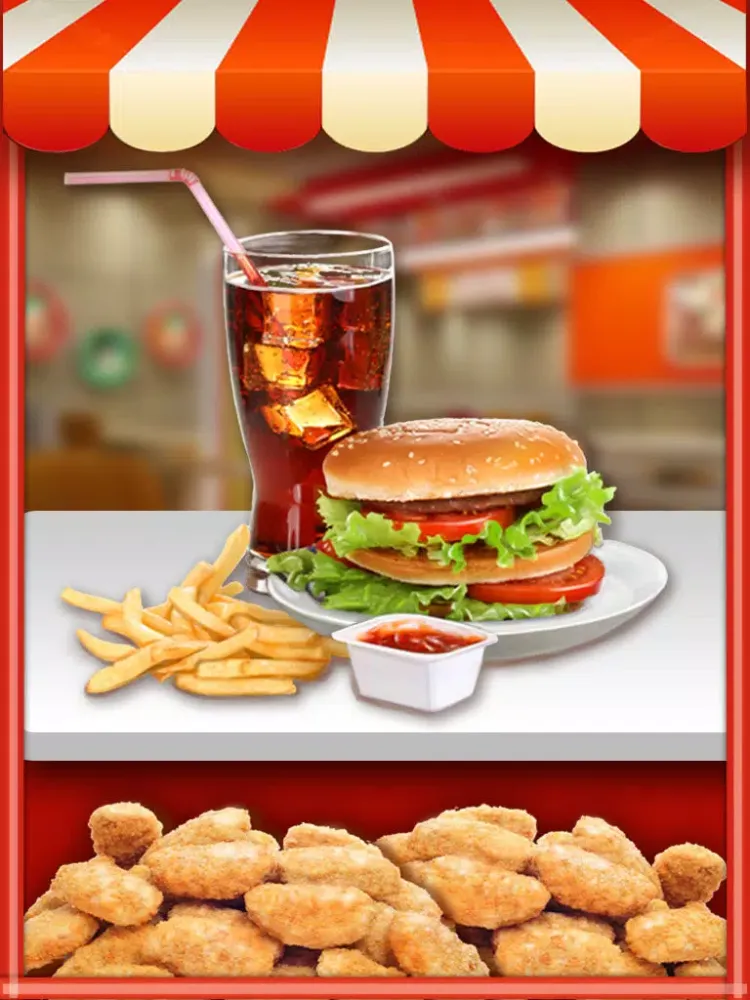 Tangkapan layar Fast Food Mania! - Cooking Games FREE iPad 