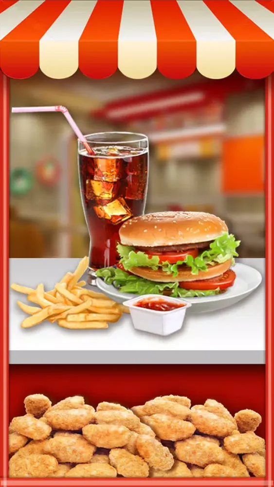 Tangkapan layar Fast Food Mania! - Cooking Games FREE