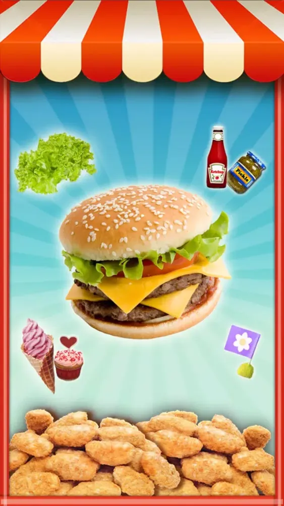 Tangkapan layar Fast Food Mania! - Cooking Games FREE
