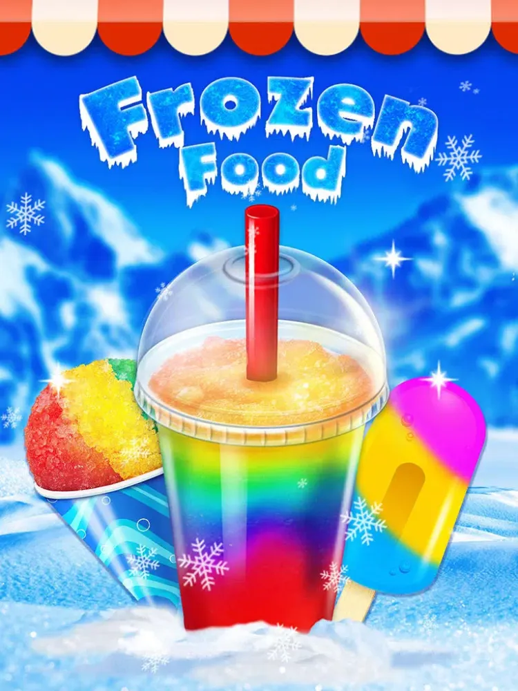 Make Snow Cone, Slushy & Ice Pop - Free! iPad  Ekran Görüntüleri