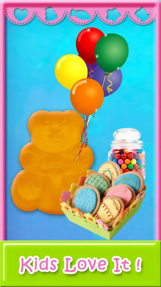 Tangkapan skrin Gummy Candy Maker