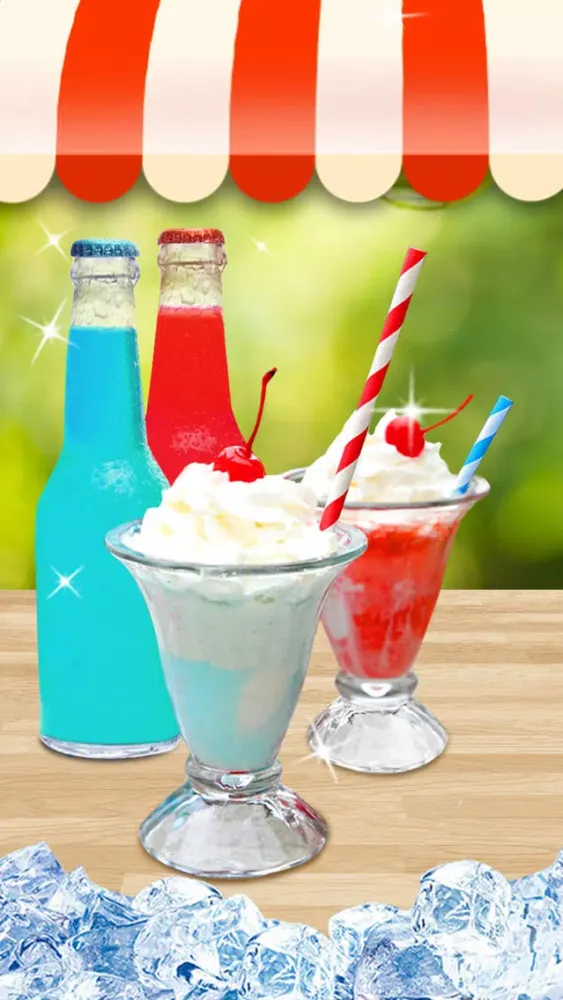 Ice Cream Soda Pop! - Frozen Drink Maker Game Screenshots