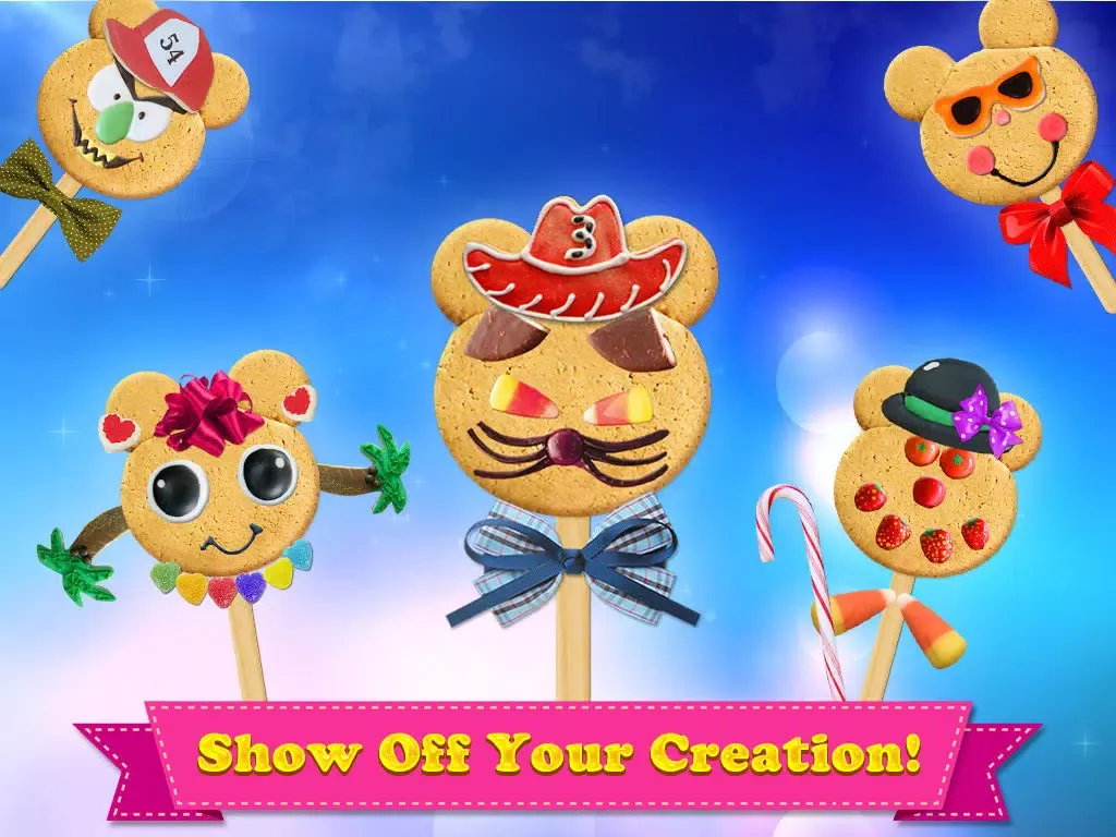 Tangkapan skrin Cookie Cooking! - Baby games iPad 