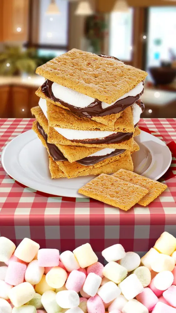 Marshmallow Cookie Bakery Mania! - Cooking Games FREE سکرین شاٹس