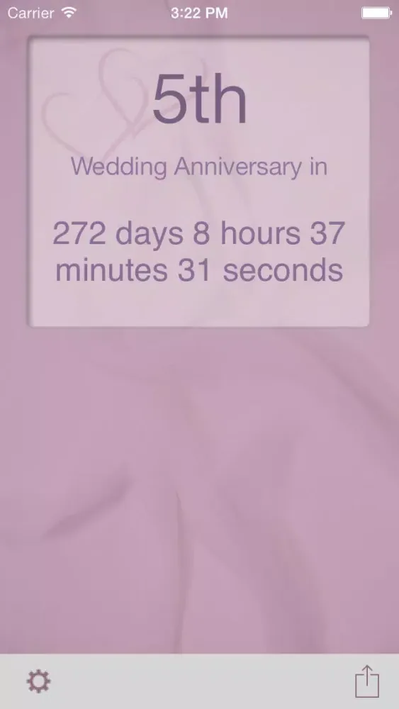 Ảnh chụp màn hình của Wedding Anniversary