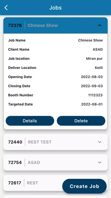 TAP (TradeShow Platform) Screenshots