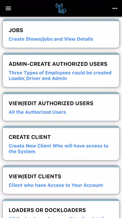 TAP (TradeShow Platform) Screenshots