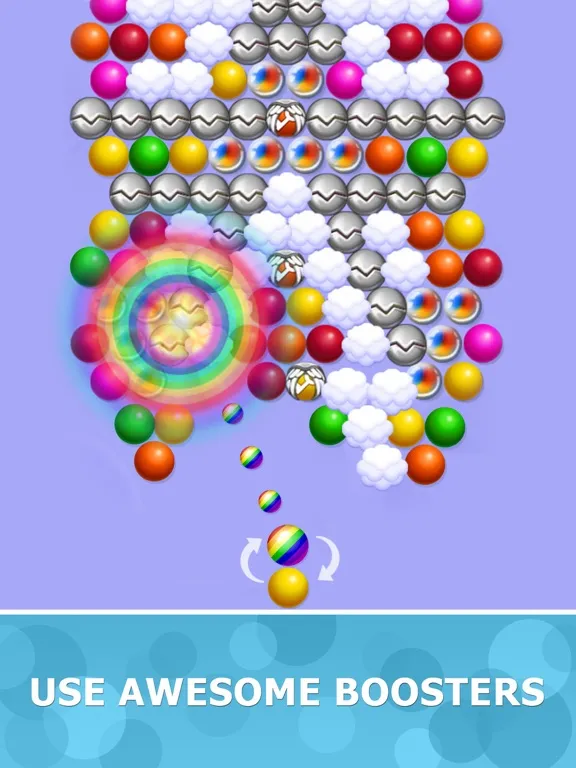 Tangkapan layar Bubblez: Magic Bubble Quest iPad 