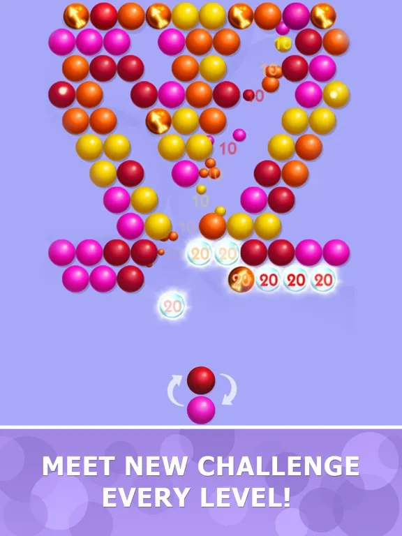 Tangkapan layar Bubblez: Magic Bubble Quest iPad 