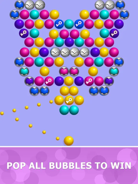 Tangkapan layar Bubblez: Magic Bubble Quest iPad 