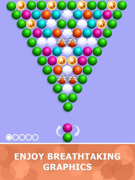 Tangkapan layar Bubblez: Magic Bubble Quest iPad 