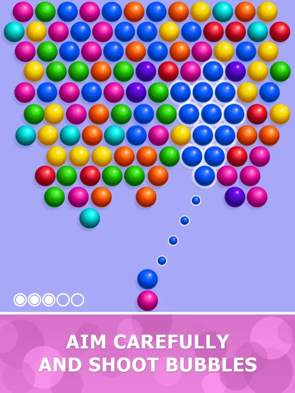 Tangkapan layar Bubblez: Magic Bubble Quest iPad 