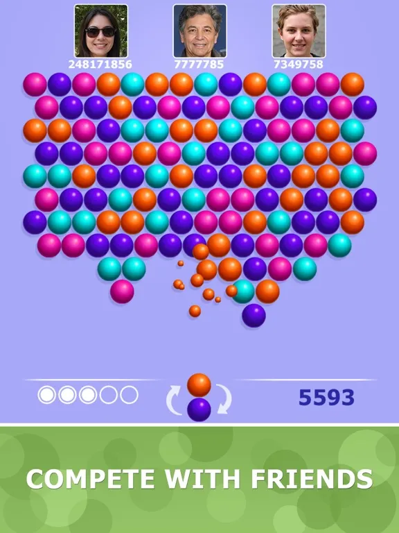 Tangkapan layar Bubblez: Magic Bubble Quest iPad 