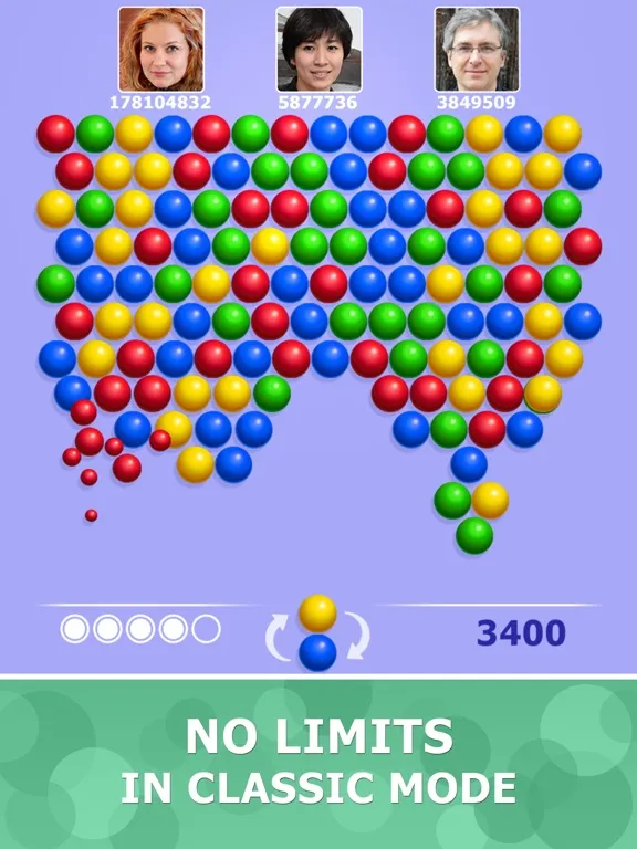 Tangkapan layar Bubblez: Magic Bubble Quest iPad 