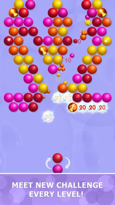 Tangkapan layar Bubblez: Magic Bubble Quest