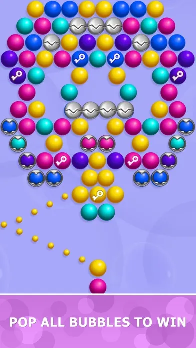 Tangkapan layar Bubblez: Magic Bubble Quest