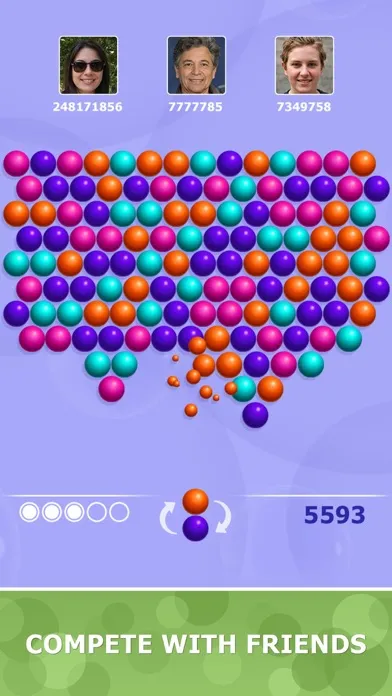 Tangkapan layar Bubblez: Magic Bubble Quest