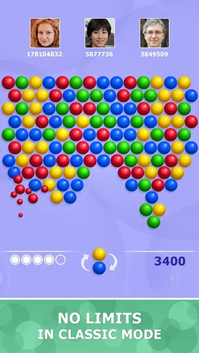 Tangkapan layar Bubblez: Magic Bubble Quest