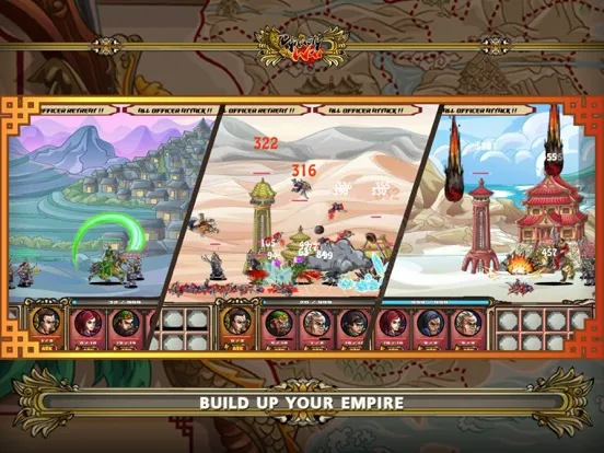 Dynasty War: Tower Defense iPad  Screenshots