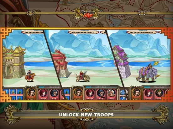 Dynasty War: Tower Defense iPad  Screenshots