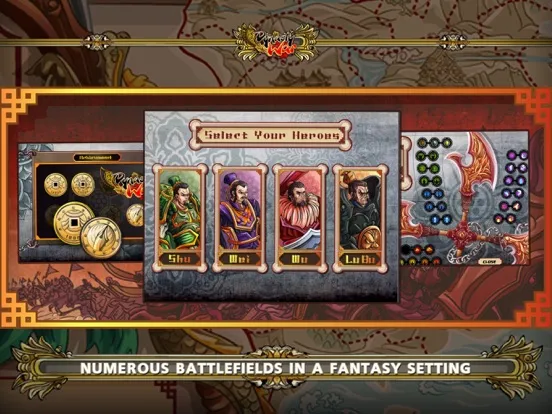 Dynasty War: Tower Defense iPad  Screenshots