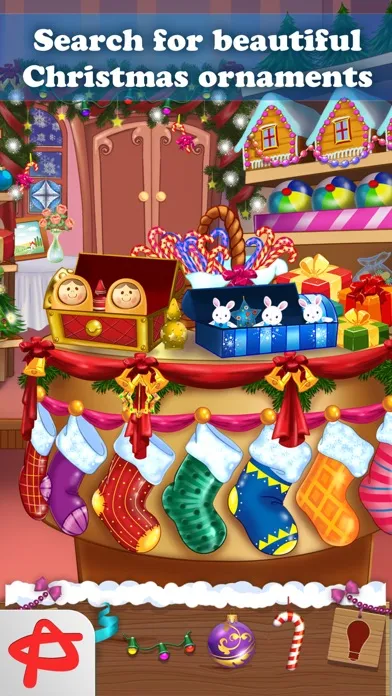 Tangkapan layar Christmas Tree Decorations: Hidden Objects