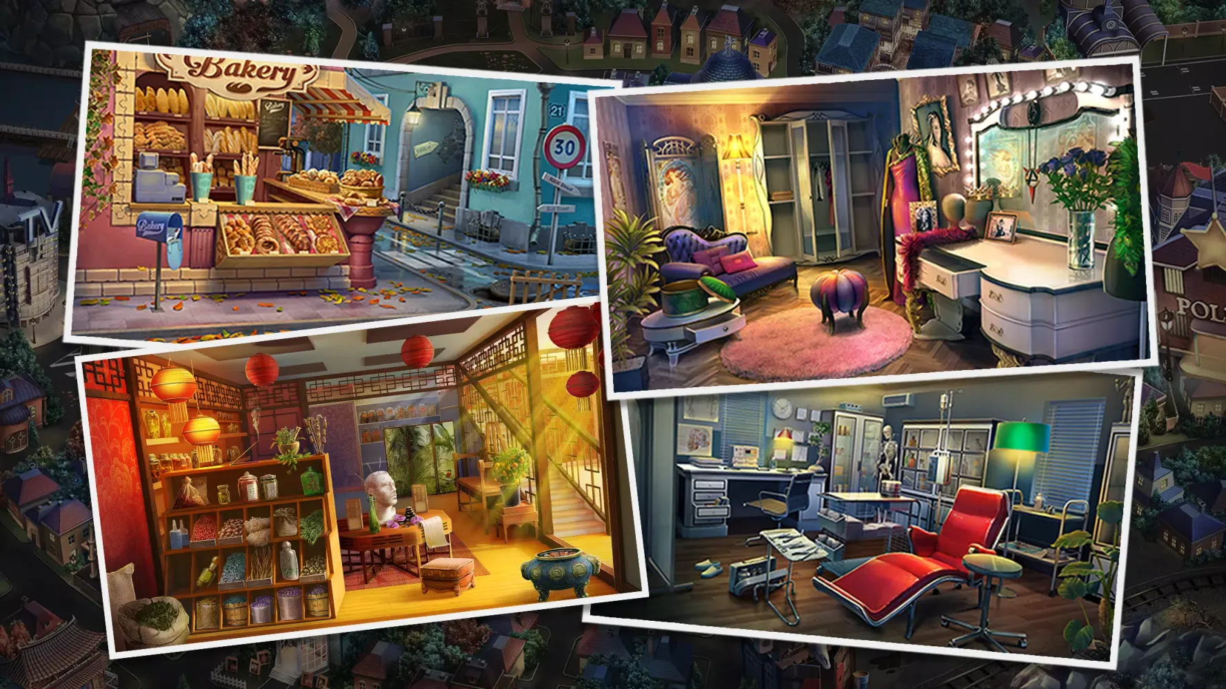Zrzuty ekranu Crime City: Hidden Object