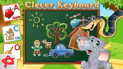 Tangkapan skrin Clever Keyboard: ABC