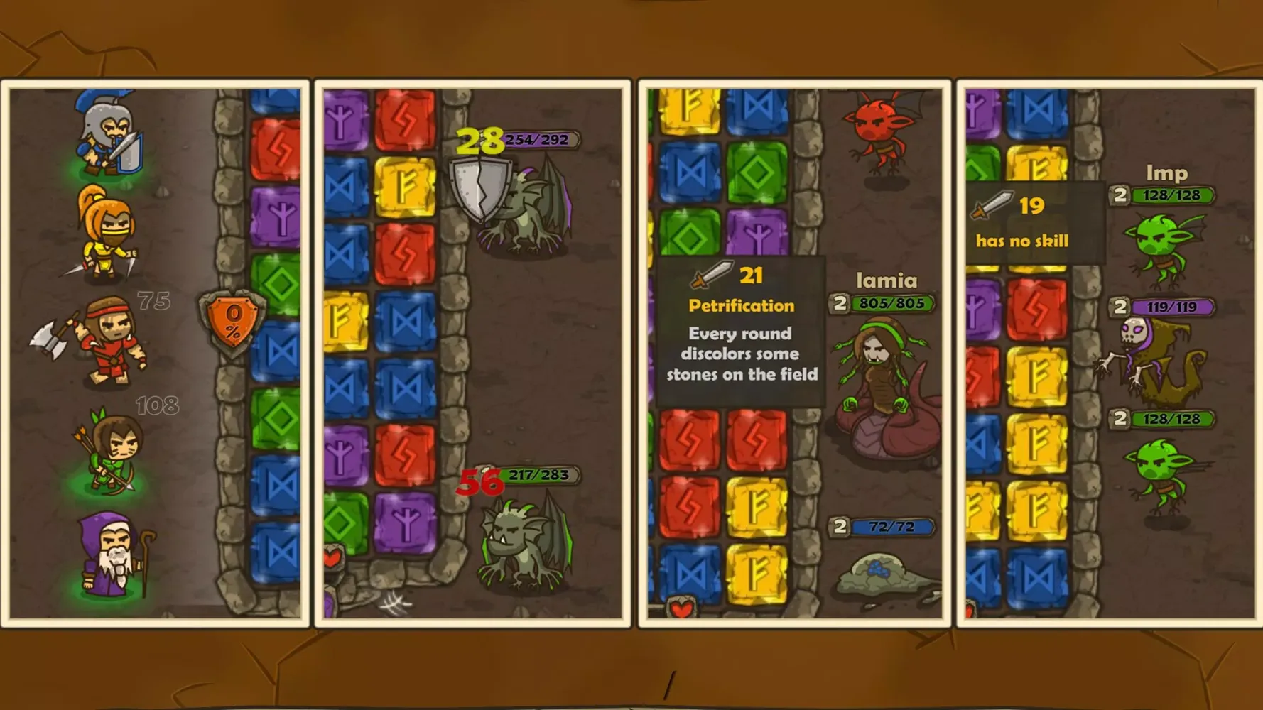 Dangerous Adventure・Puzzle RPG應用截圖