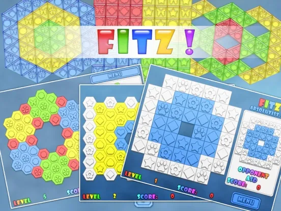 Fitz: Match 3 Puzzle Game iPad  스크린샷