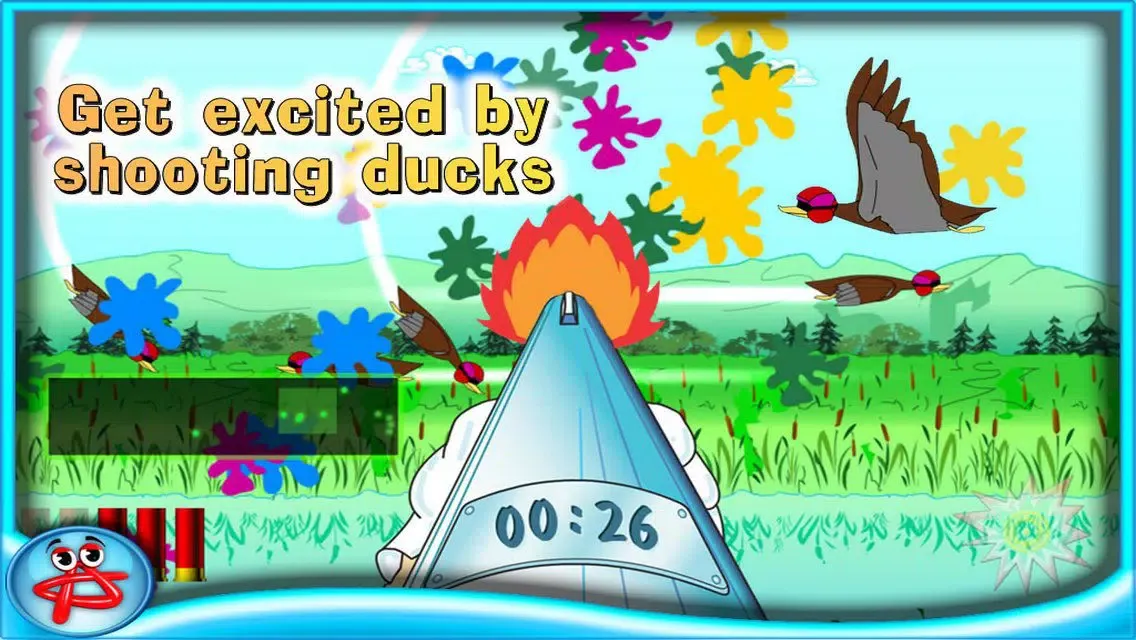 Tangkapan skrin Jet Ducks: Free Shooting Game