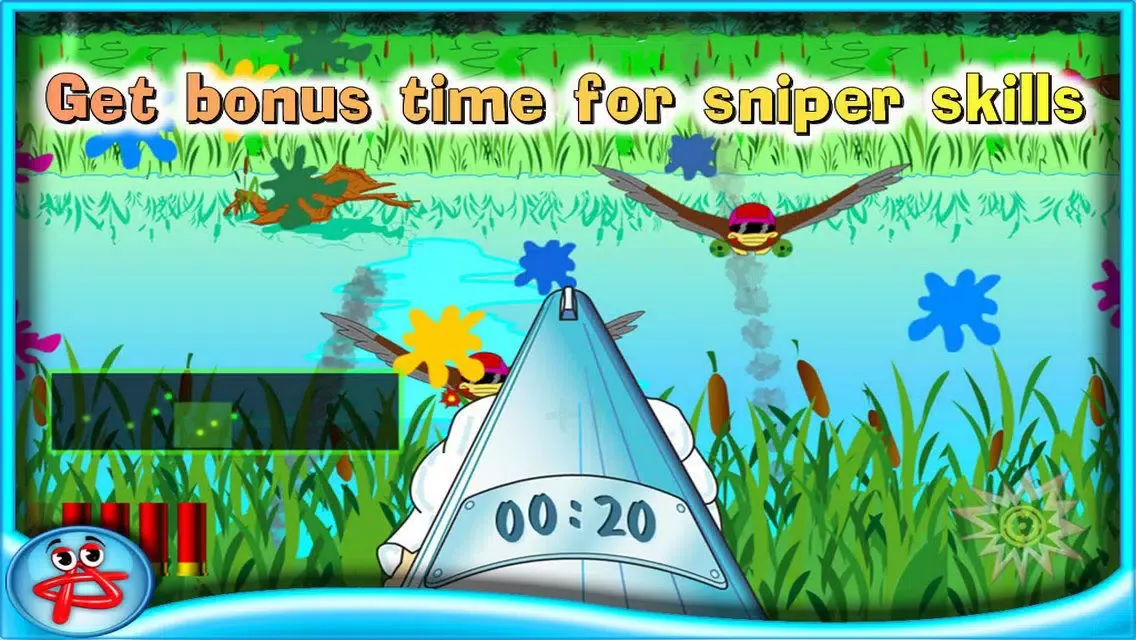 Tangkapan skrin Jet Ducks: Free Shooting Game